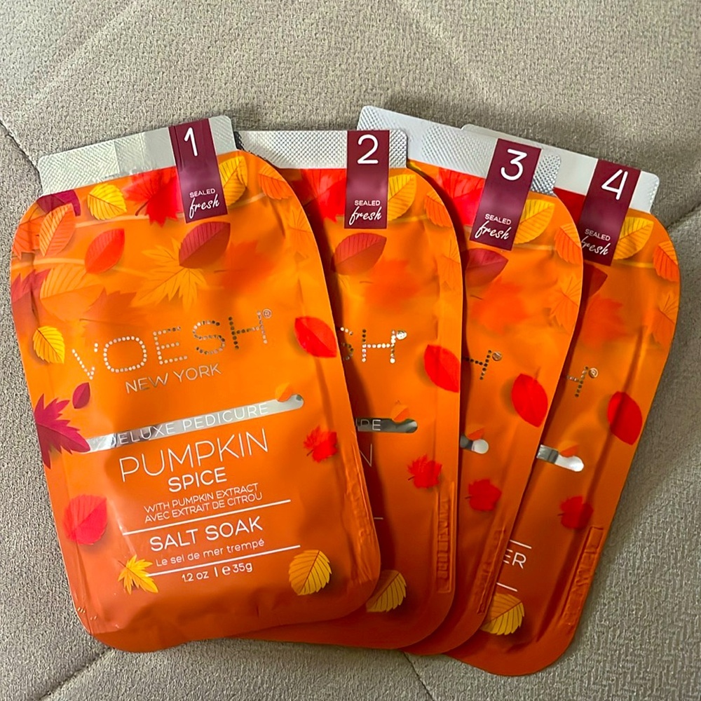 Voesh Deluxe Pedicure Pumpkin Spice